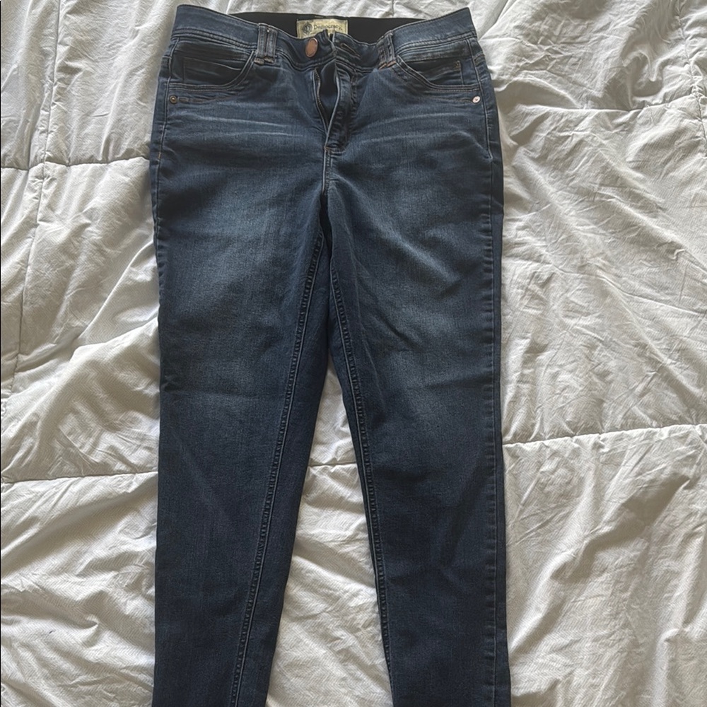 Women's Dark Blue Jeans